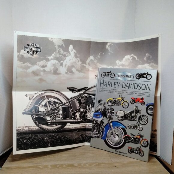 The Complete Harley-Davidson: A Model-By-Model of the American Motorcycle Book - Picture 1 of 6